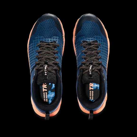 Under Armour HOVR Ridge Trek Mens Running Shoes Blue 3026065-400 NEW Multi Sz - Picture 3 of 7